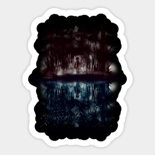 Will In The Upside Down Stranger Things Sticker